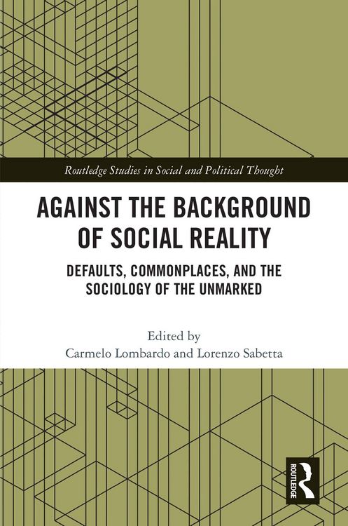 Produktbild: Against the Background of Social Reality