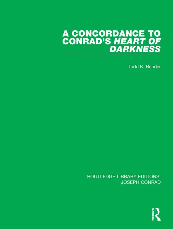 Produktbild: A Concordance to Conrad's Heart of Darkness
