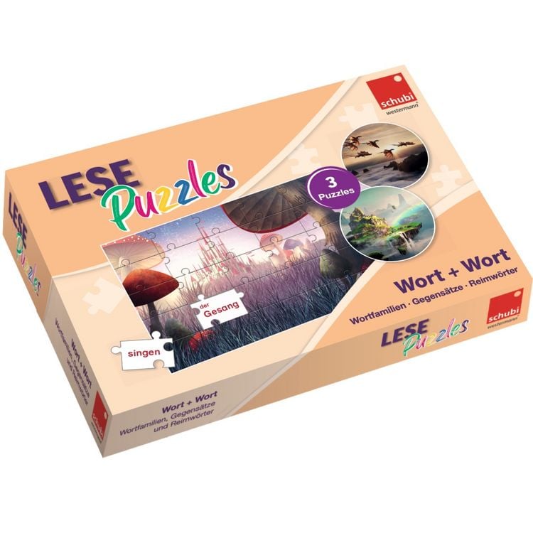 Produktbild: SCHUBI LesePuzzles
