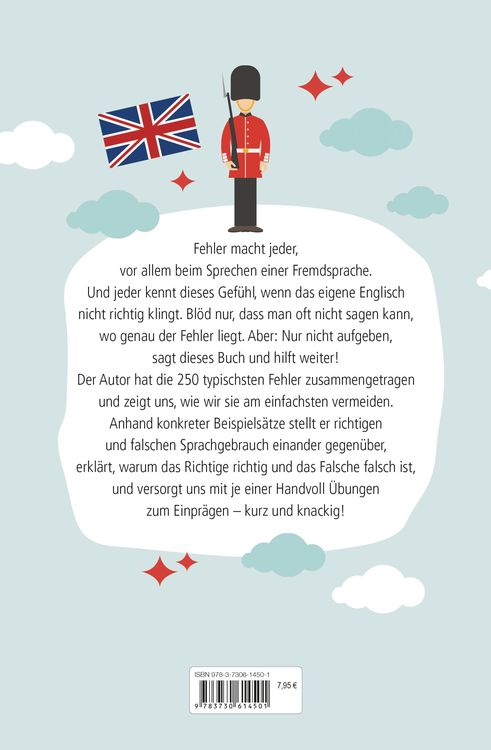 Produktbild: Besseres Englisch. Die 250 h&auml;ufigsten Fehler. Das Arbeitsbuch mit Aufgaben und L&ouml;sungen