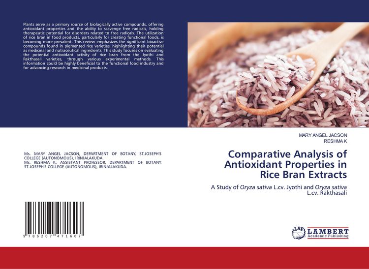 Produktbild: Comparative Analysis of Antioxidant Properties in Rice Bran Extracts