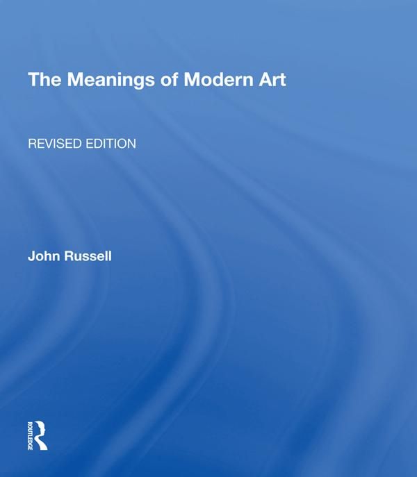 Produktbild: Meanings Of Modern Art, Revised