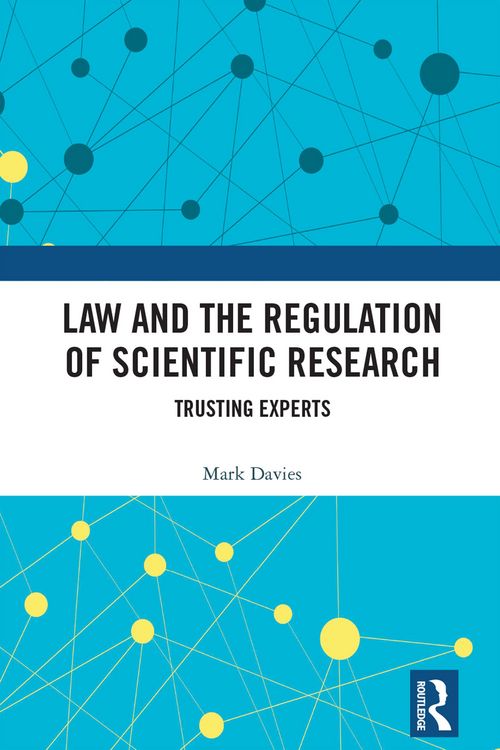 Produktbild: Law and the Regulation of Scientific Research
