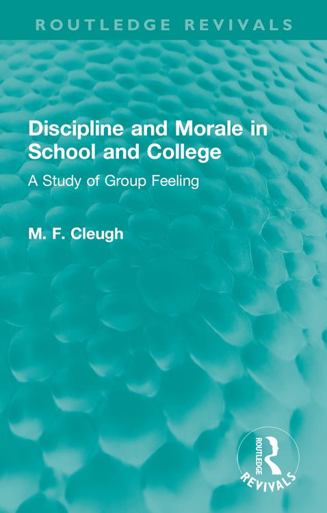 Produktbild: Discipline and Morale in School and College