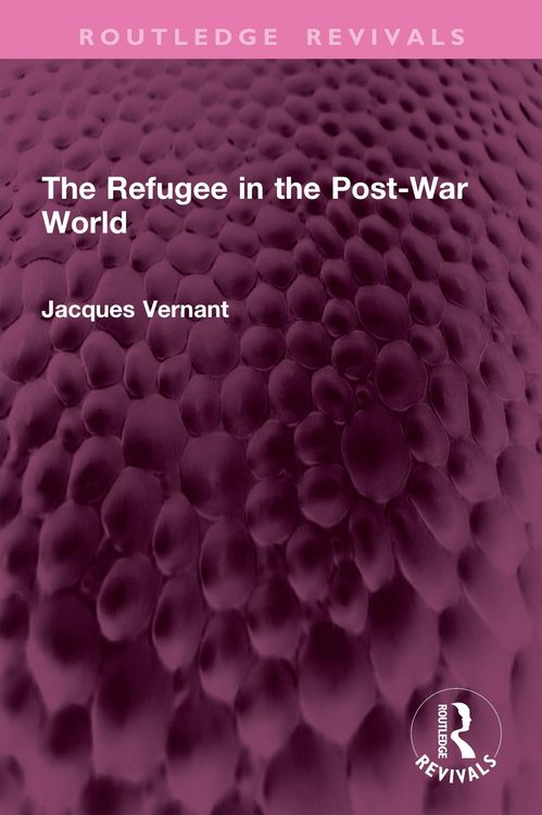 Produktbild: The Refugee in the Post-War World