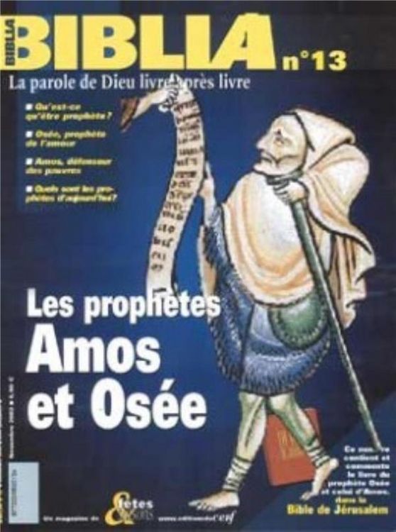 Produktbild: Les Prophetes Amos et Osee Bib13