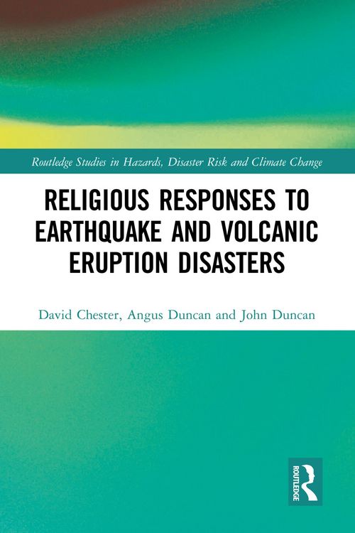 Produktbild: Religious Responses to Earthquake and Volcanic Eruption Disasters