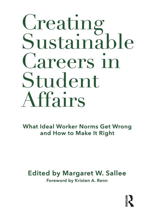 Produktbild: Creating Sustainable Careers in Student Affairs