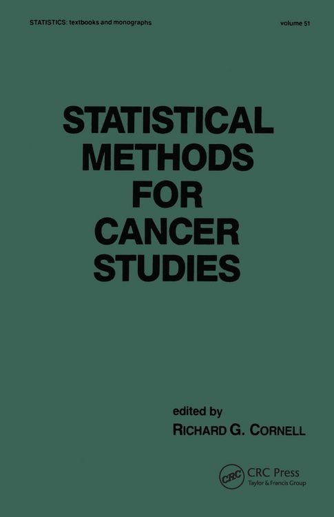 Produktbild: Statistical Methods for Cancer Studies
