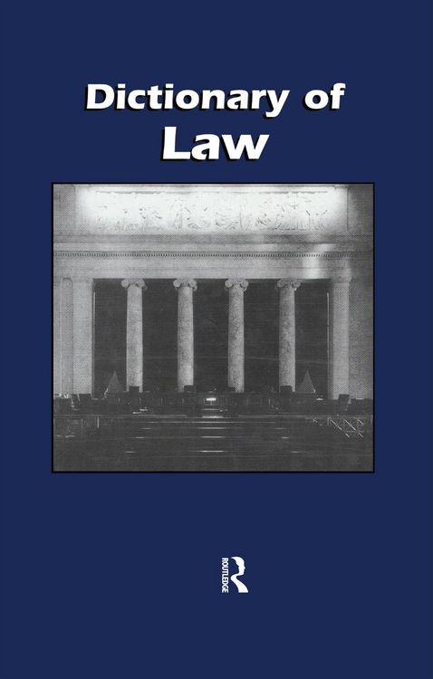 Produktbild: Dictionary of Law