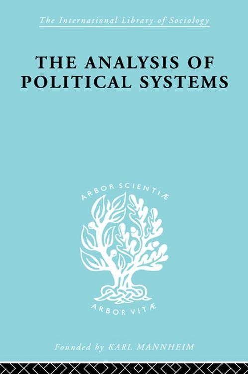 Produktbild: The Analysis of Political Systems