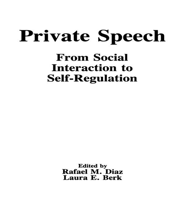 Produktbild: Private Speech