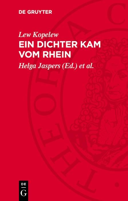 Produktbild: Ein Dichter kam vom Rhein