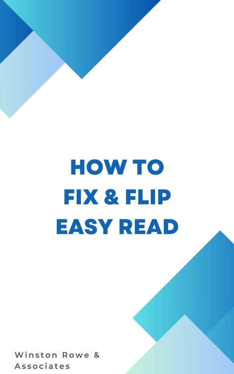 Produktbild: How to Fix and Flip Easy to Read Book
