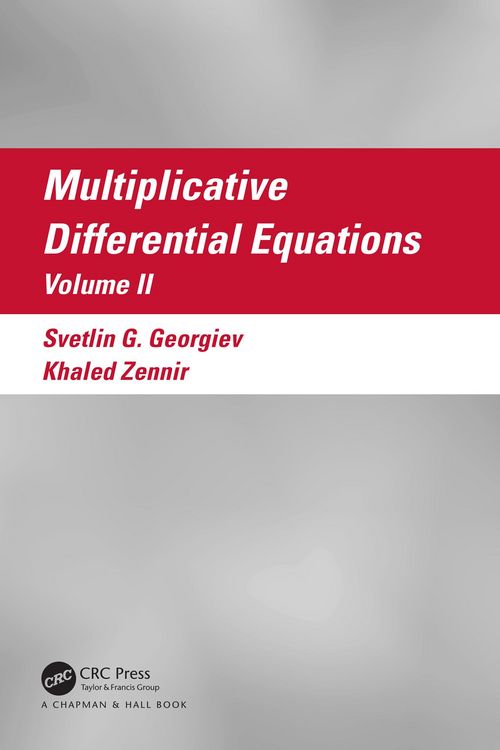 Produktbild: Multiplicative Differential Equations