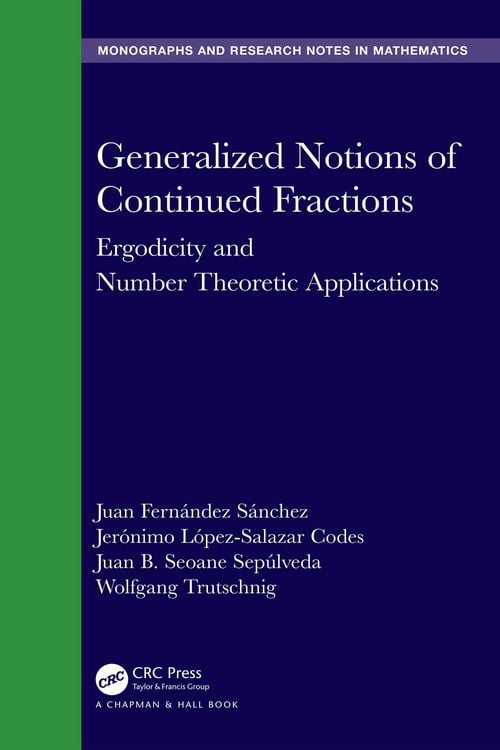Produktbild: Generalized Notions of Continued Fractions