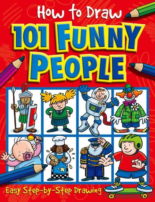 Produktbild: How to Draw 101 Funny People