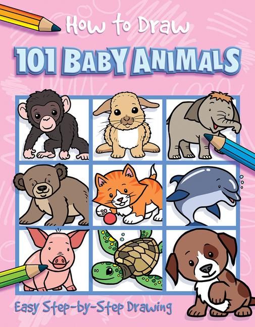Produktbild: How to Draw 101 Baby Animals