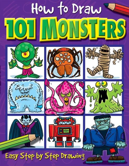 Produktbild: How to Draw 101 Monsters