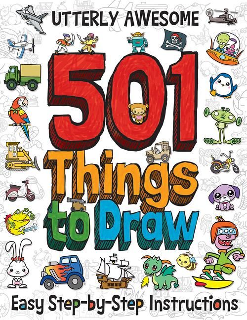 Produktbild: 501 Utterly Awesome Things to Draw