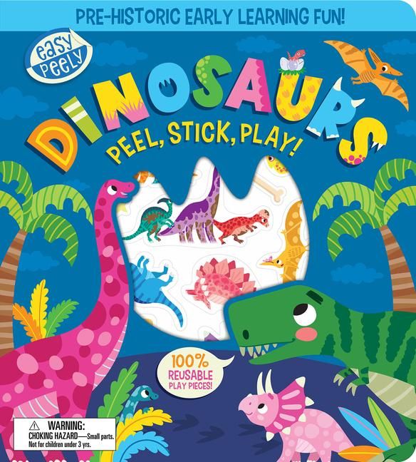Produktbild: Easy Peely Dinosaurs - Peel, Stick, Play!