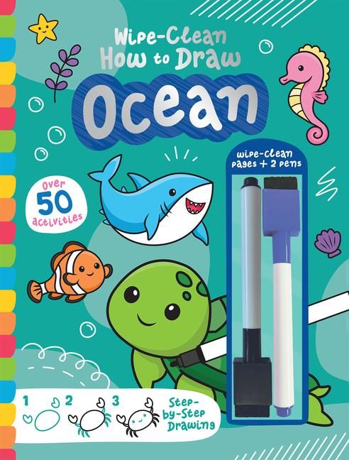 Produktbild: Wipe-Clean How to Draw Ocean