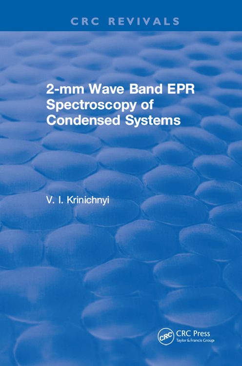 Produktbild: 2-mm Wave Band EPR Spectroscopy of Condensed Systems
