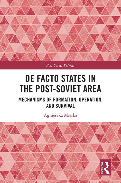 Produktbild: De Facto States in the Post-Soviet Area