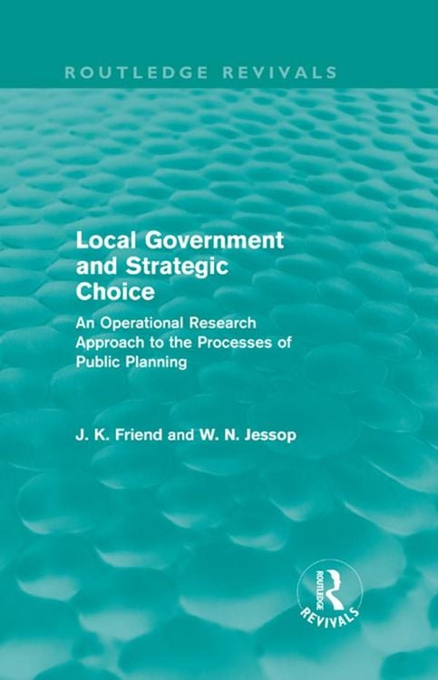 Produktbild: Local Government and Strategic Choice (Routledge Revivals)