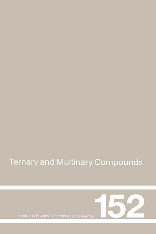 Produktbild: Ternary and Multinary Compounds