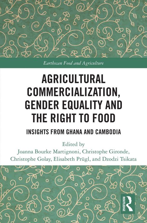 Produktbild: Agricultural Commercialization, Gender Equality and the Right to Food