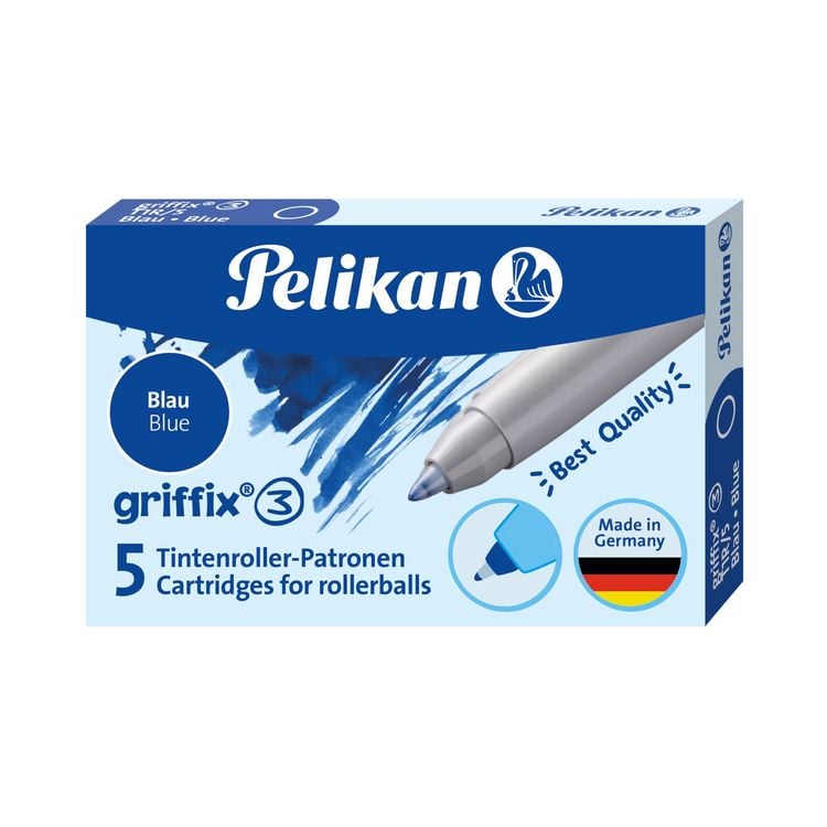 Produktbild: Pelikan Tintenpatronen griffix&reg; Blau 2 x 5er Set
