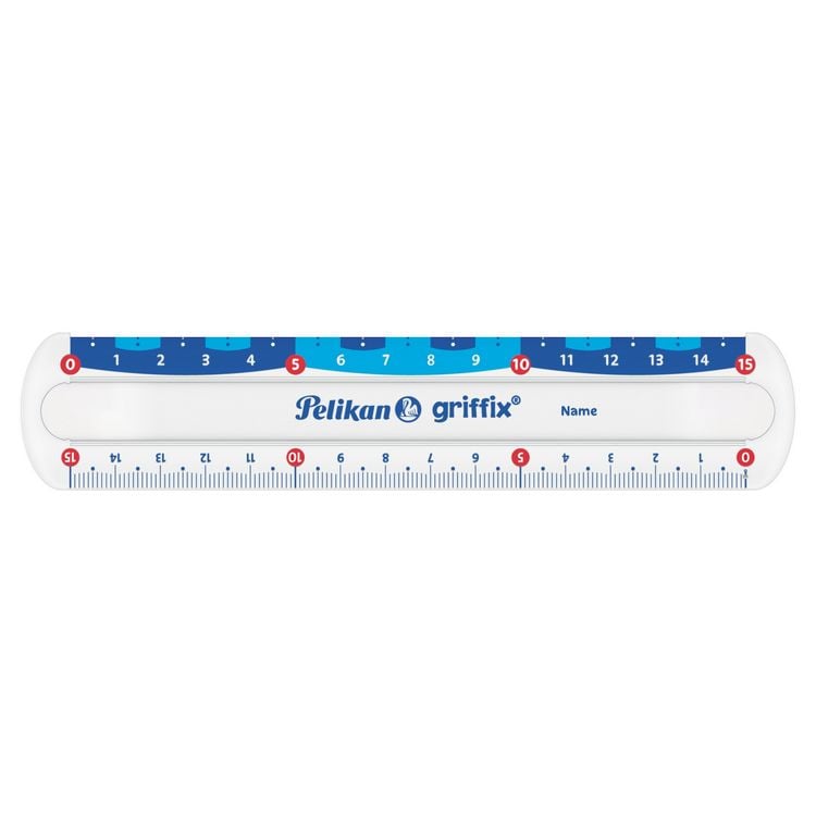 Produktbild: Pelikan griffix Lineal transparent 15 cm