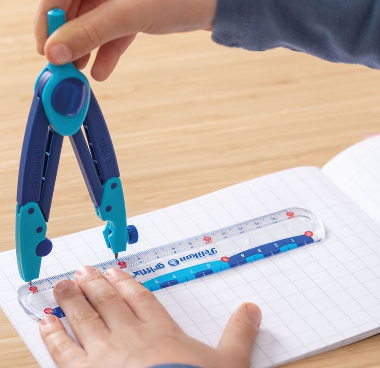 Produktbild: Pelikan griffix Lineal transparent 15 cm