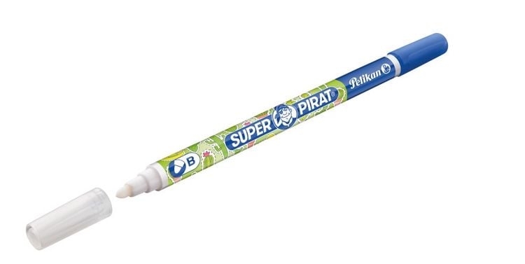 Produktbild: Pelikan Tintenkiller Super Pirat, Strichstärke B = Breit, 2er Set