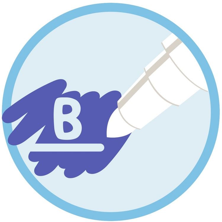 Produktbild: Pelikan Tintenkiller Super Pirat, Strichstärke B = Breit, 2er Set