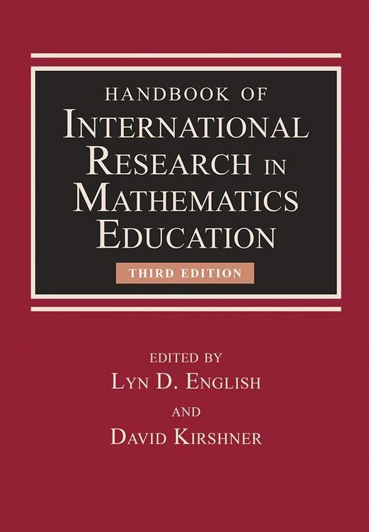 Produktbild: Handbook of International Research in Mathematics Education