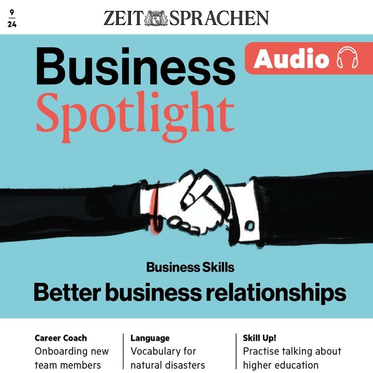 Produktbild: Business Englisch lernen Audio – Bessere Geschäftsbeziehungen