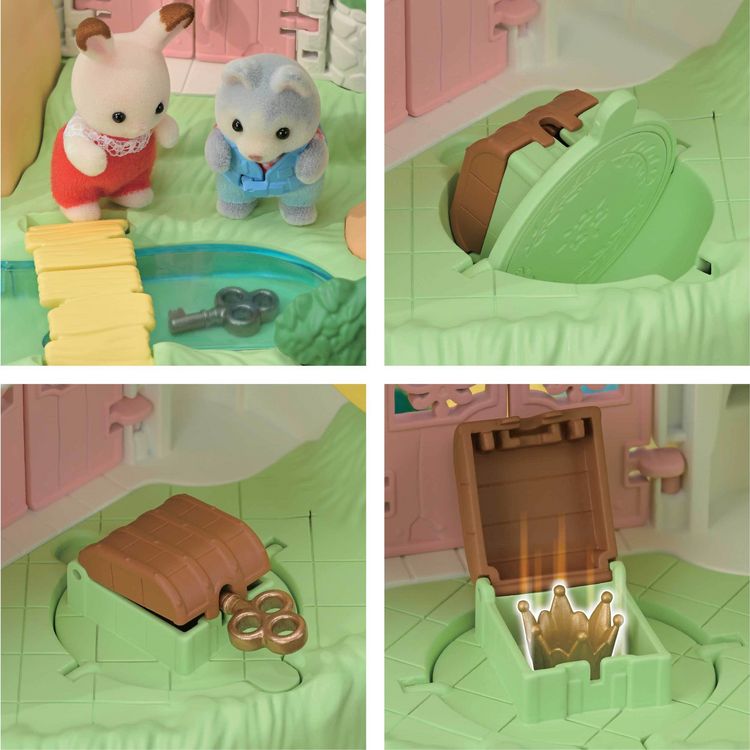 Produktbild: Sylvanian Families 5761 - Secret Forest Falls, Abenteuerspielplatz Wasserfall, Spielset