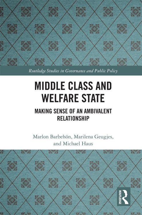 Produktbild: Middle Class and Welfare State