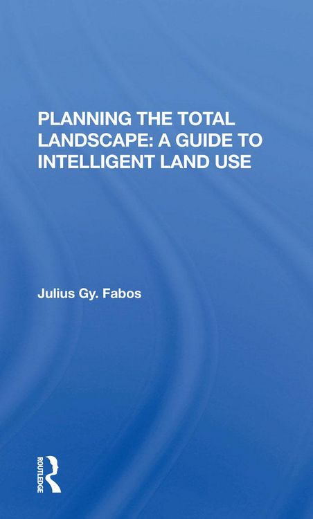 Produktbild: Planning The Total Landscape
