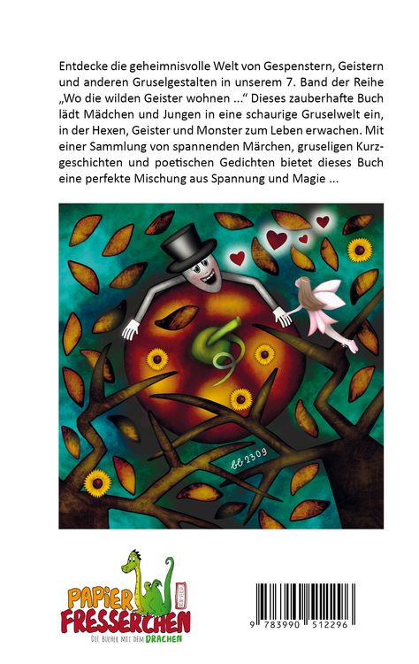 Produktbild: Wo die wilden Geister wohnen ... Schaurig-sch&ouml;ne Gruselgeschichten f&uuml;r Kinder - Band 7