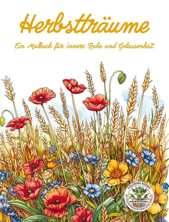 Produktbild: Herbstträume - Ein Malbuch für innere Ruhe und Gelassenheit