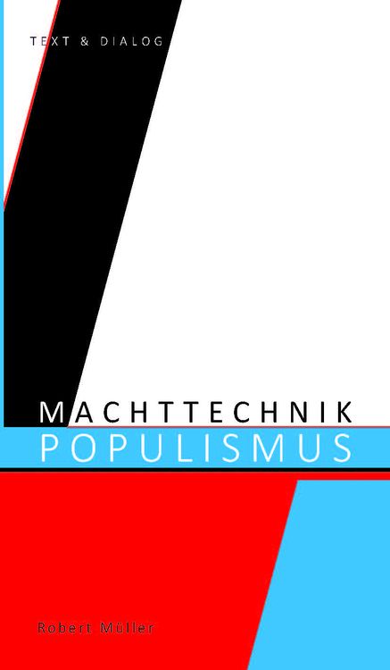Produktbild: Machttechnik Populismus