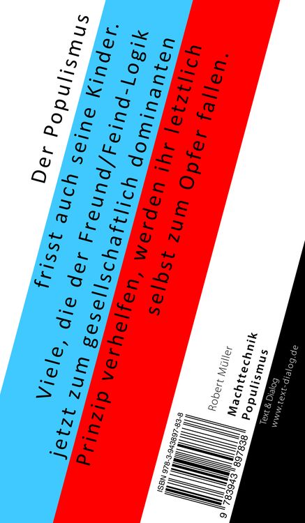 Produktbild: Machttechnik Populismus