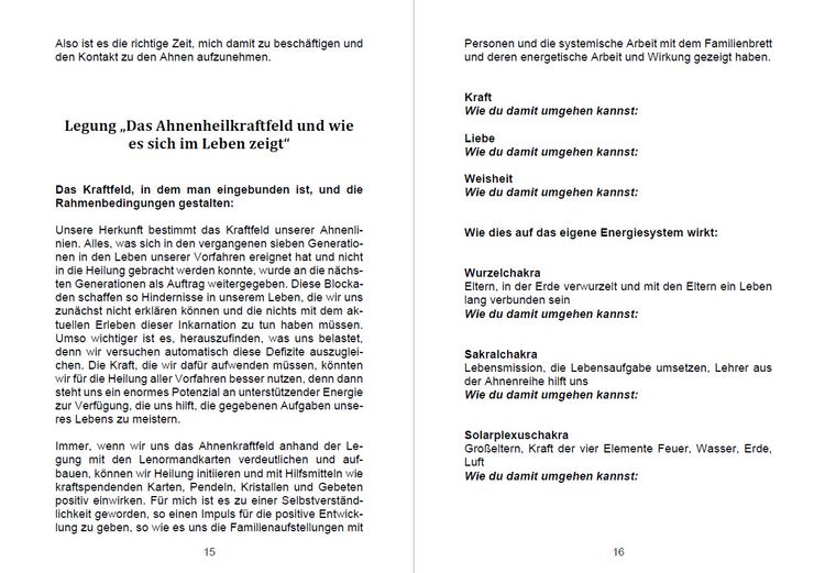 Produktbild: Lenormand Legesysteme f&uuml;r die Ahnenkraft und Jenseitskontakte
