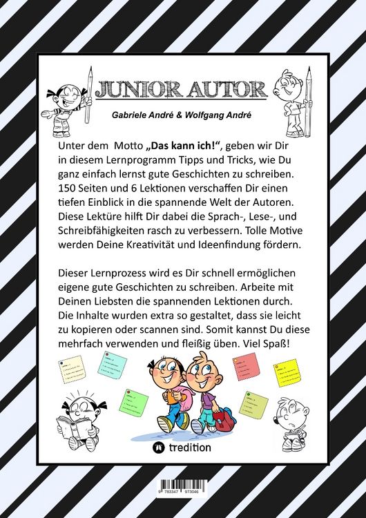 Produktbild: Craftbook - 150 Seiten Lernlekt&uuml;re - Spielerisch Geschichten Schreiben - Tipps & Tricks - 6 Lehrreiche Lektionen