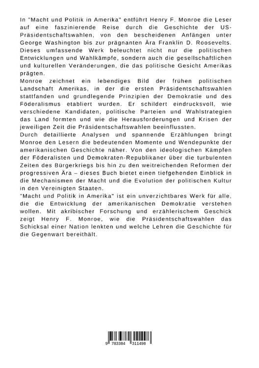 Produktbild: Macht und Politik in Amerika