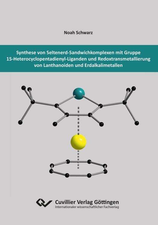 Produktbild: Synthese von Seltenerd-Sandwichkomplexen mit Gruppe 15-Heterocyclopentadienyl-Liganden und Redoxtransmetallierung von Lanthanoiden und Erdalkalimetall