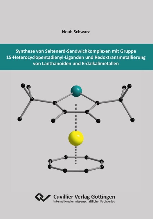 Produktbild: Synthese von Seltenerd-Sandwichkomplexen mit Gruppe 15-Heterocyclopentadienyl-Liganden und Redoxtransmetallierung von Lanthanoiden und Erdalkalimetallen